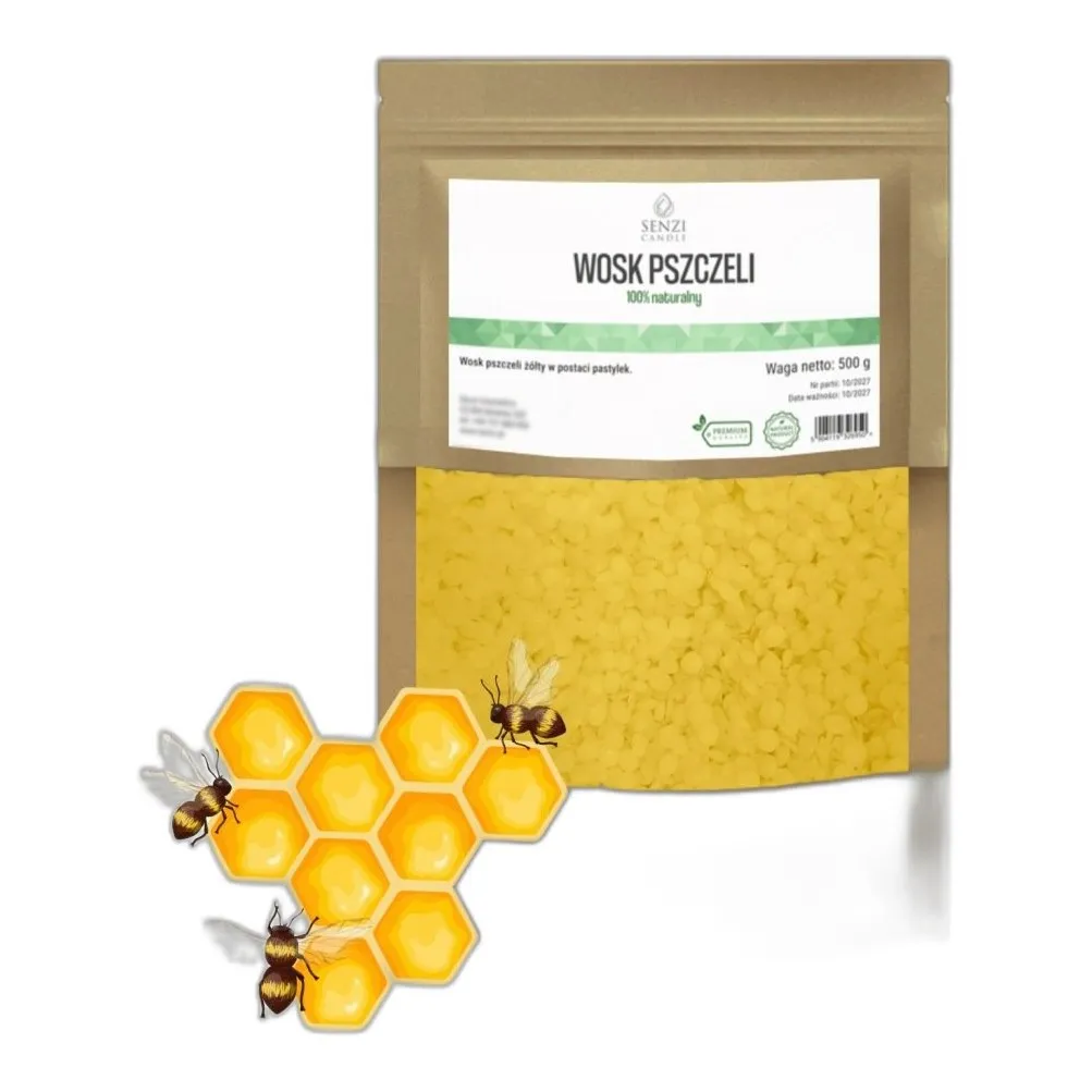 wosk pszczeli żółty — zdjęcie produktu