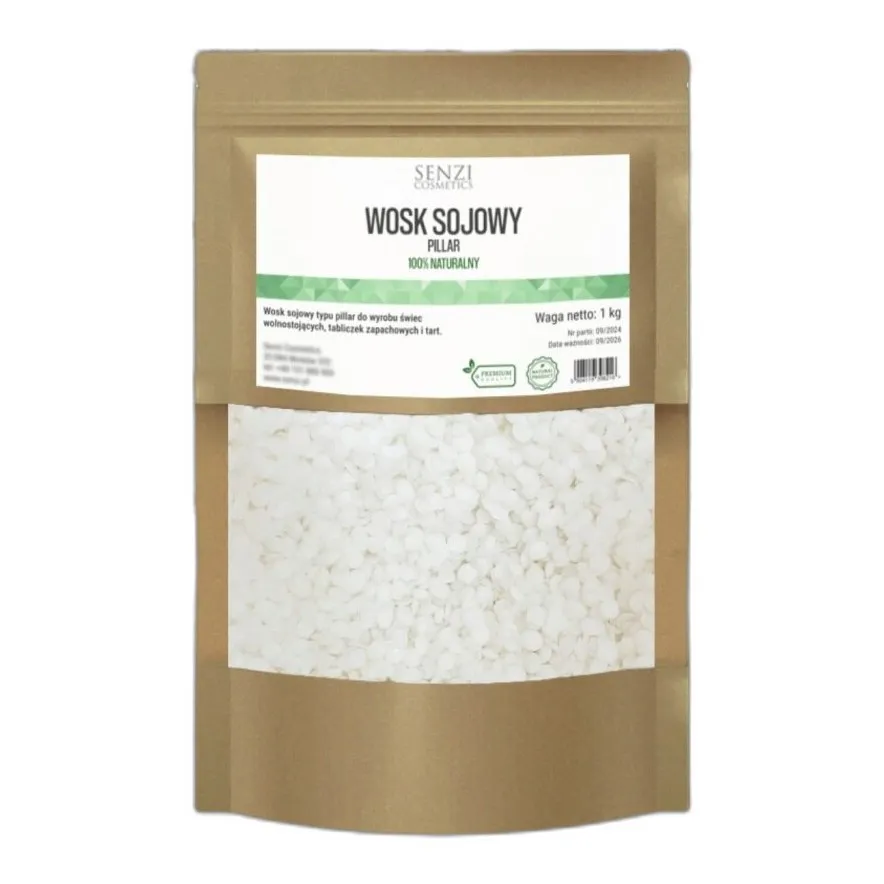 naturalny wosk sojowy — zdjęcie produktu