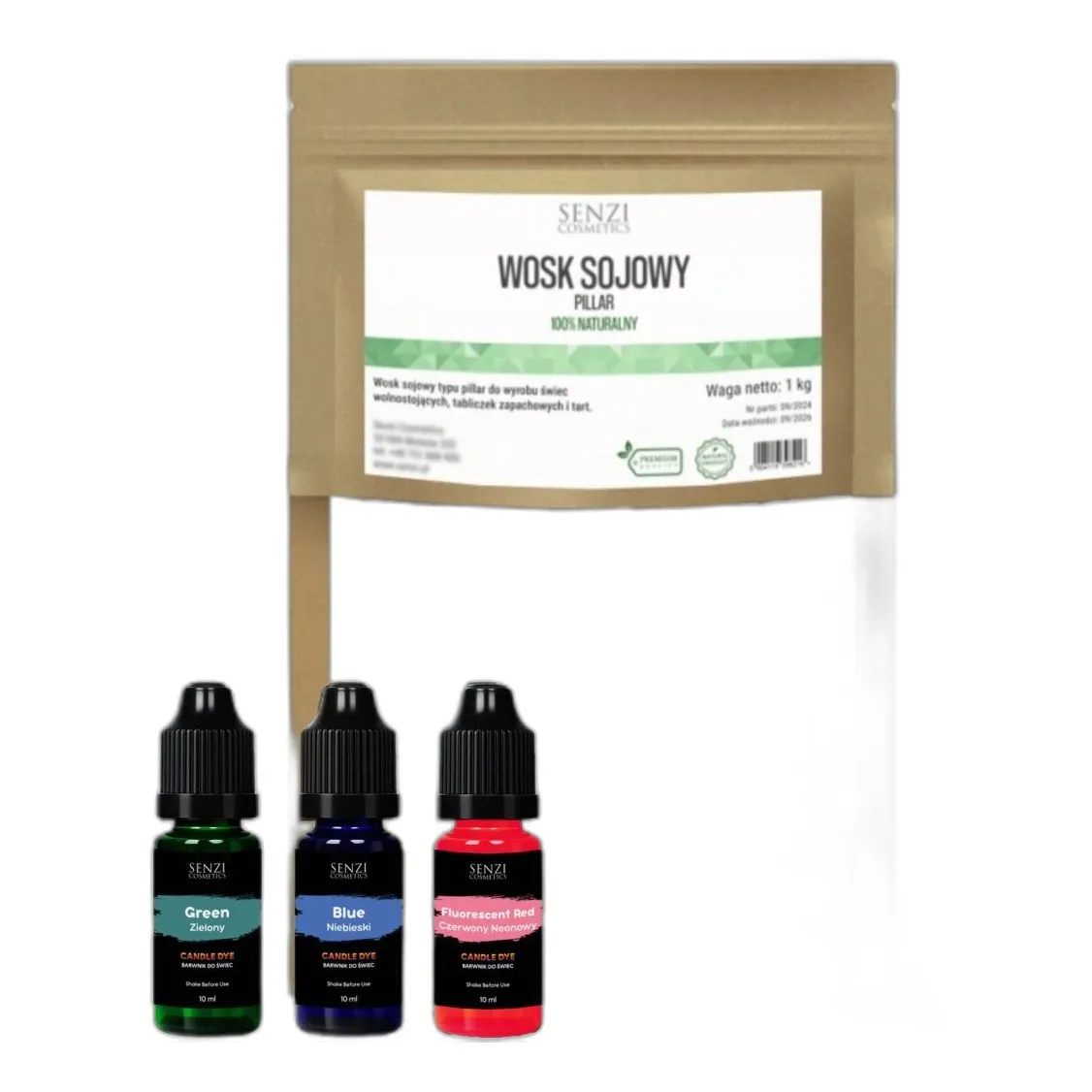 wosk sojowy pillar — zdjęcie produktu